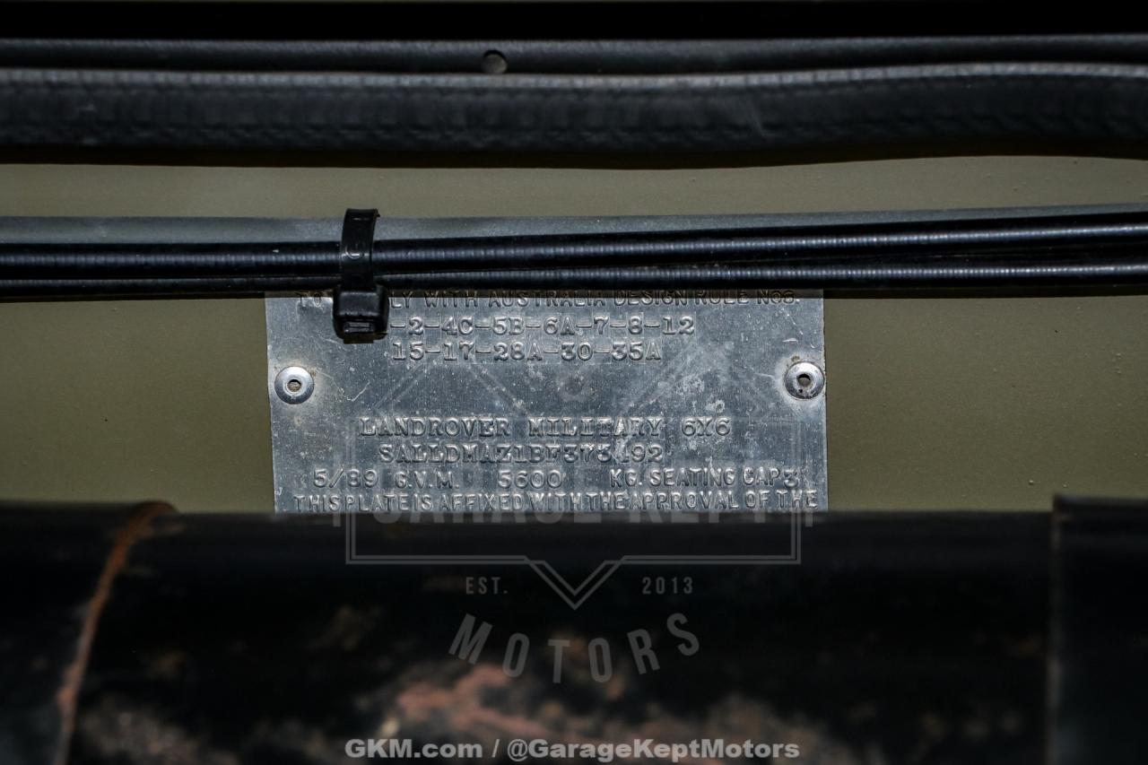 1989 Land Rover Defender 110 Perentie 6x6