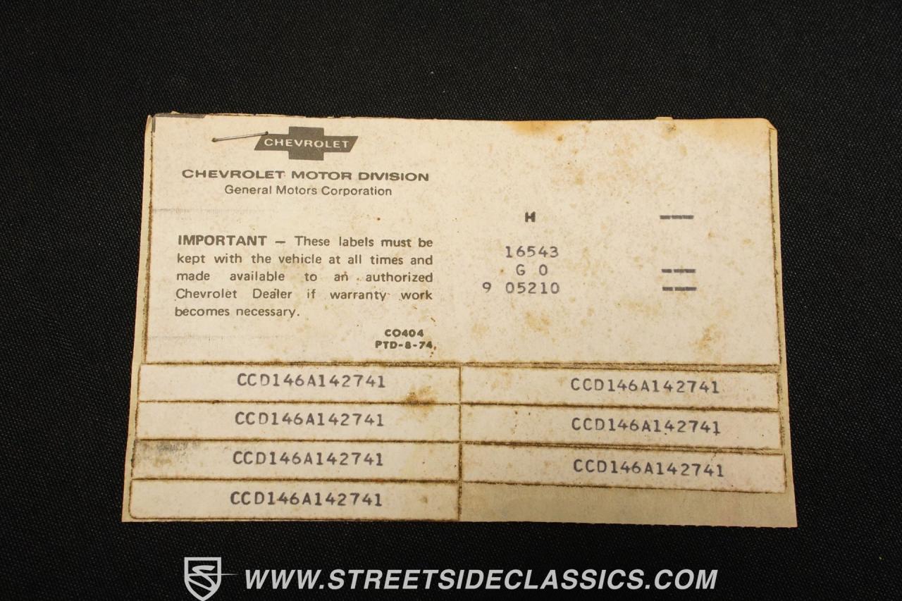 1976 Chevrolet C10 Custom Deluxe Stepside