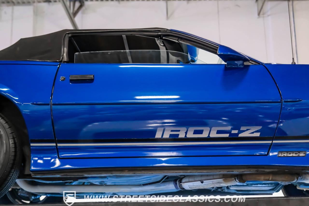 1989 Chevrolet Camaro Z28 Convertible