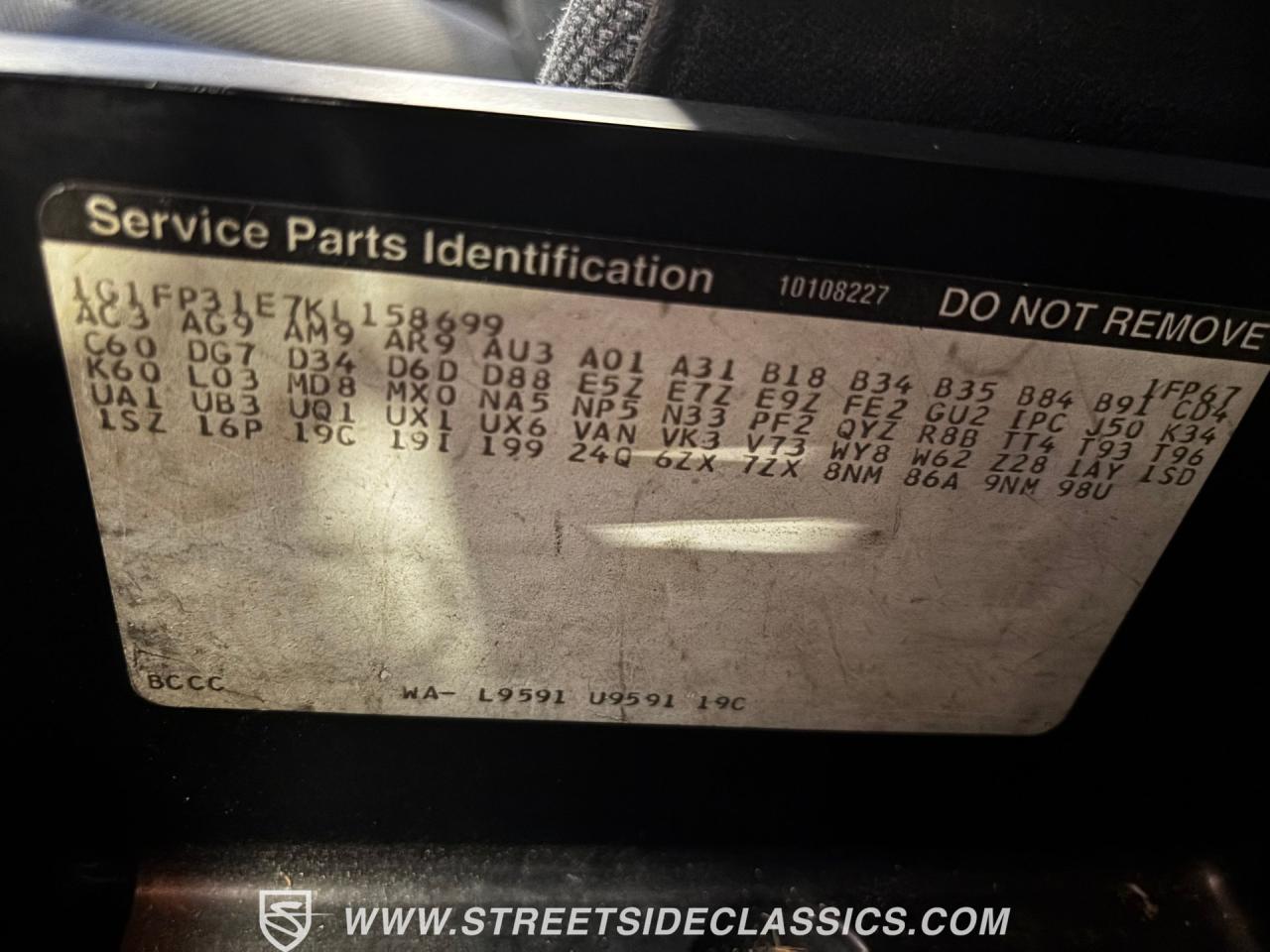 1989 Chevrolet Camaro Z28 Convertible