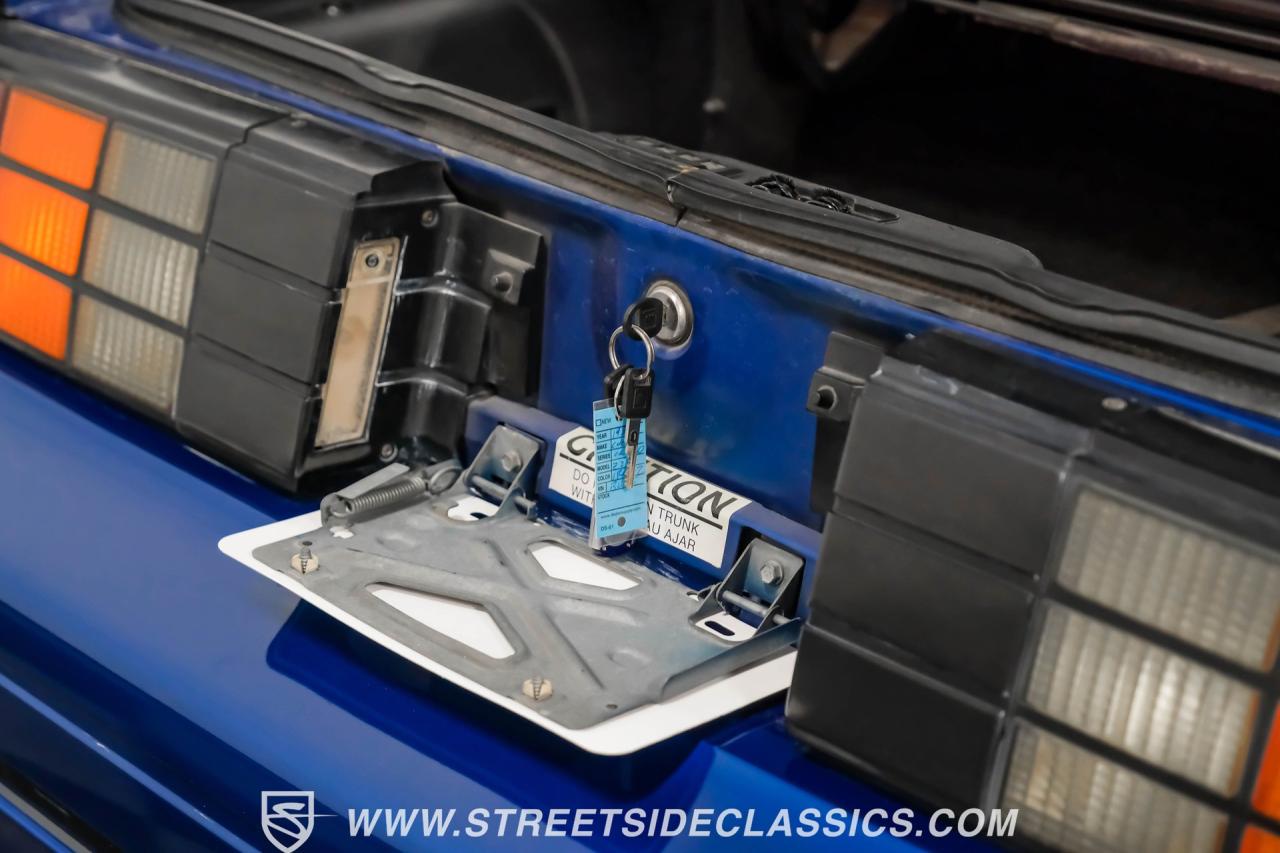 1989 Chevrolet Camaro Z28 Convertible