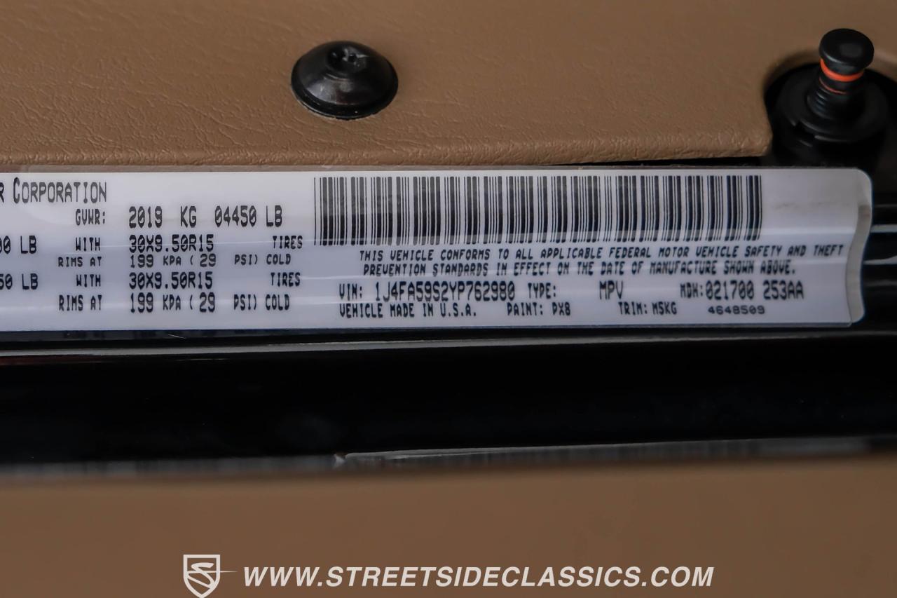 2000 Jeep Wrangler Sahara