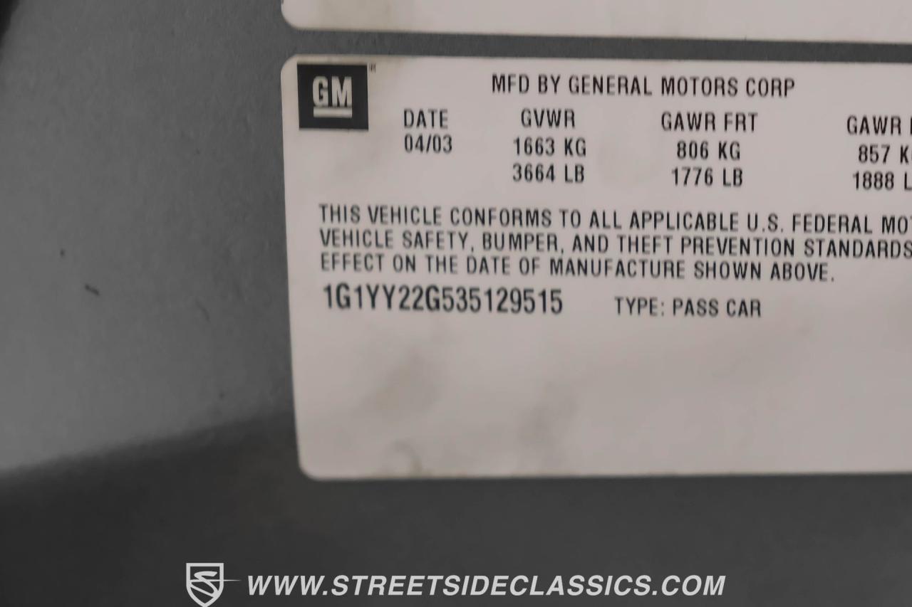 2003 Chevrolet Corvette