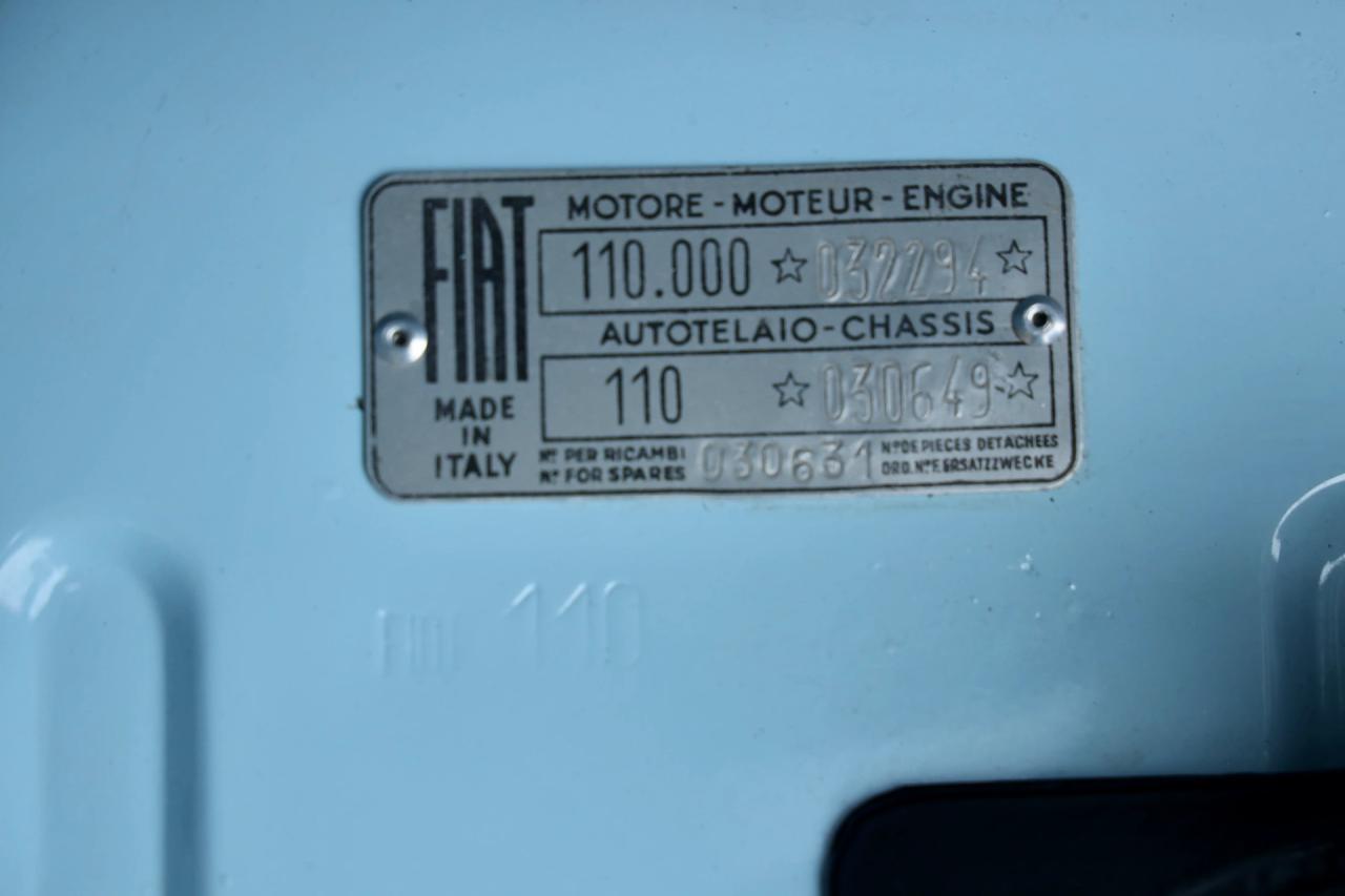 1958 Fiat 500N Trasformabile