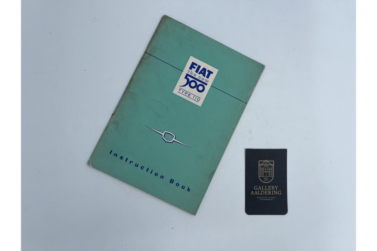 1958 Fiat 500N Trasformabile