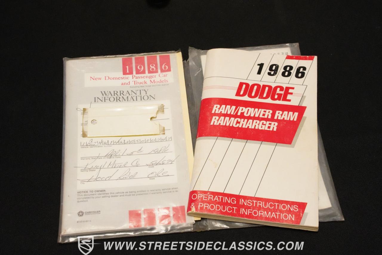 1986 Dodge Power Ram 150 Royal SE