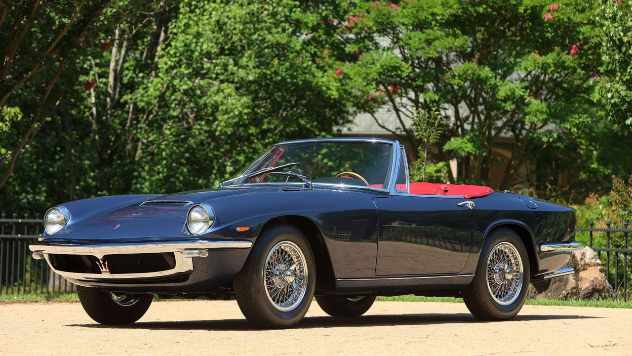 1964 Maserati Mistral 3.5 Spyder
