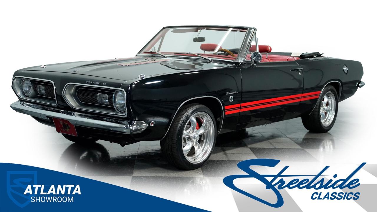 1968 Plymouth Barracuda Formula S Tribute Convertible