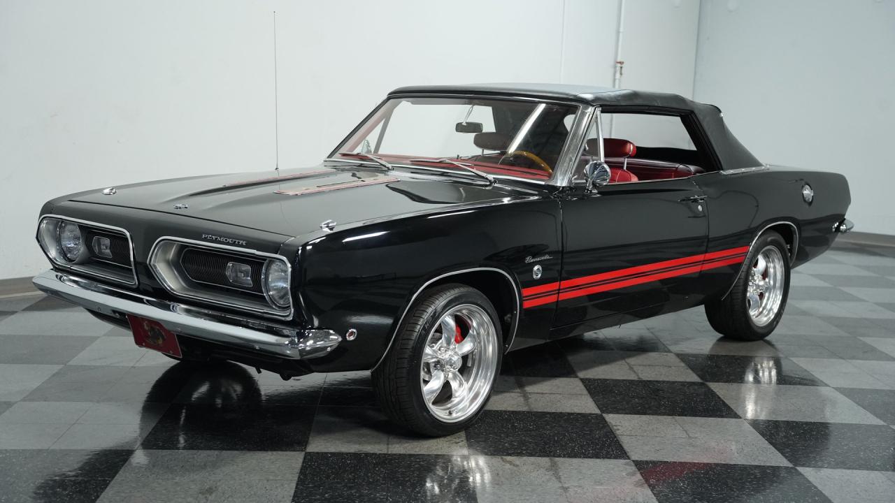 1968 Plymouth Barracuda Formula S Tribute Convertible
