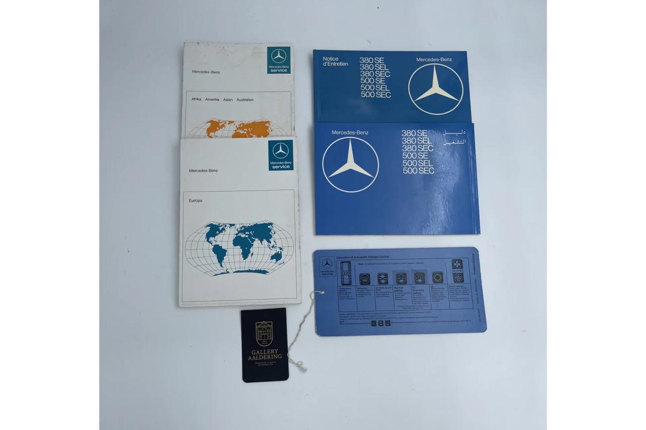 1983 Mercedes - Benz Mercedes Benz 380 SEL &ldquo;Less than 13.000 miles&rdquo;