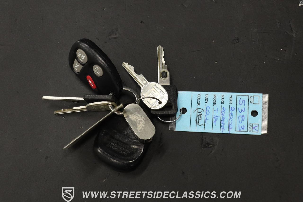 2002 Pontiac Firebird Trans Am WS6 Collectors Edition