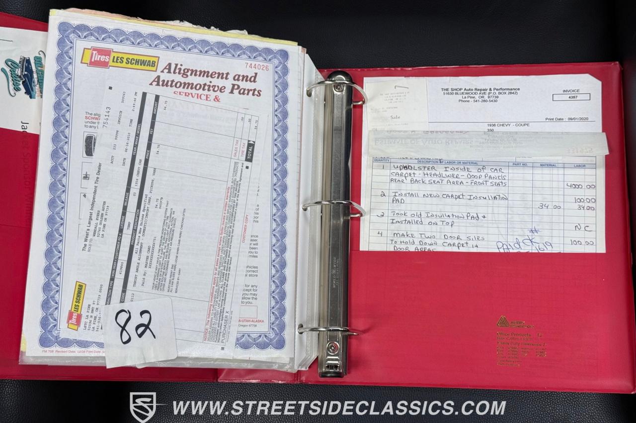 1936 Chevrolet 5 Window  Coupe