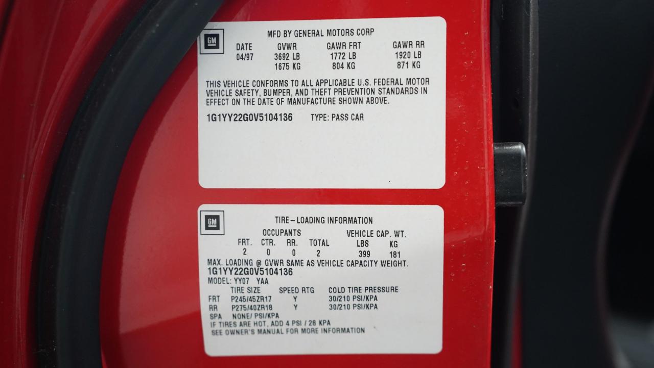 1997 Chevrolet Corvette