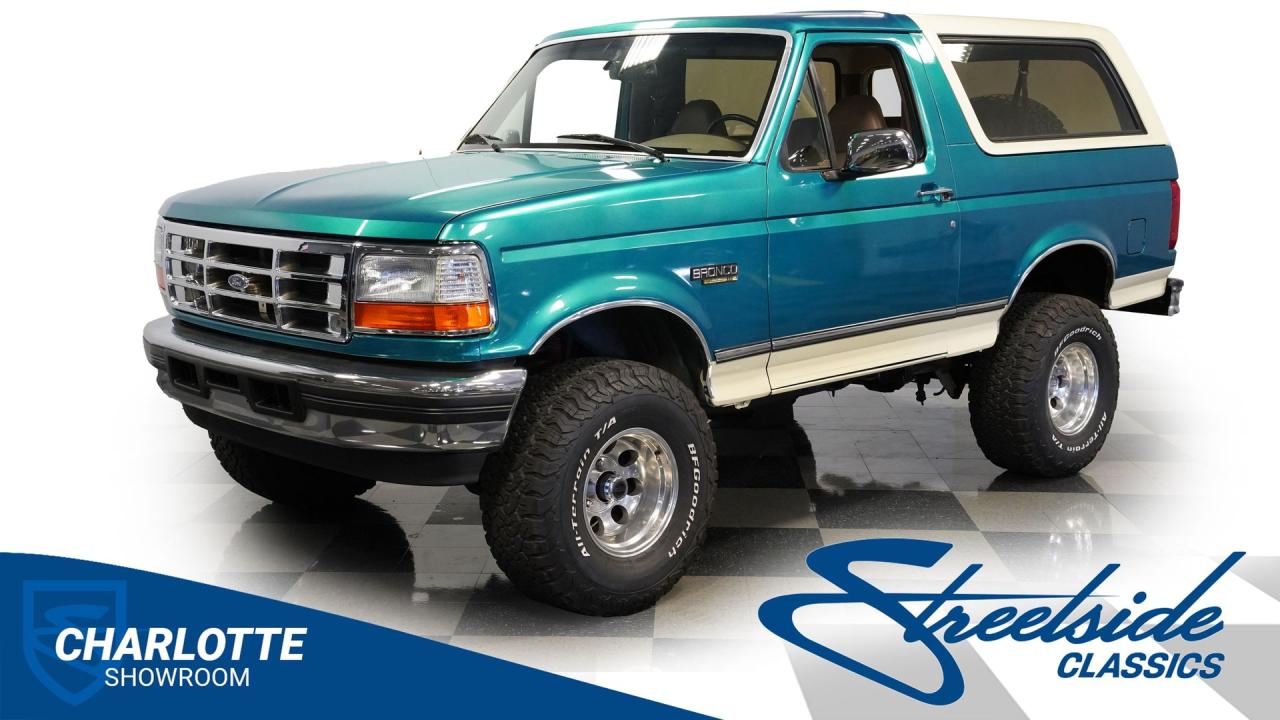 1996 Ford Bronco 4X4 Eddie Bauer