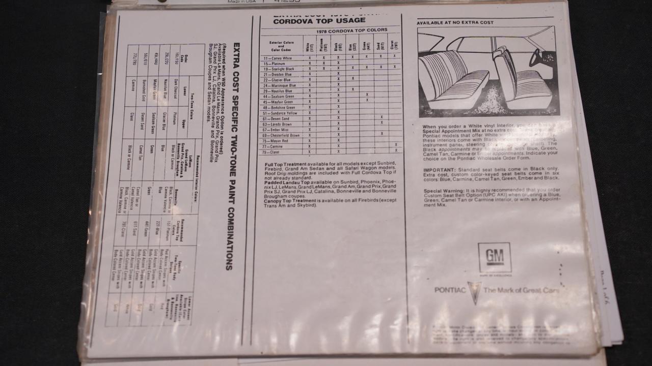 1978 Pontiac Firebird Trans Am