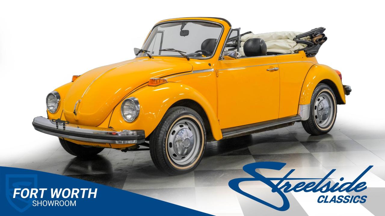 1978 Volkswagen Super Beetle Convertible