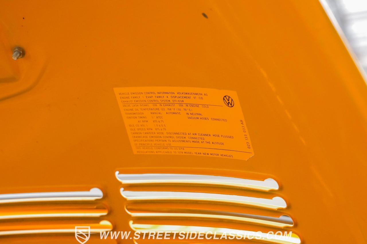 1978 Volkswagen Super Beetle Convertible