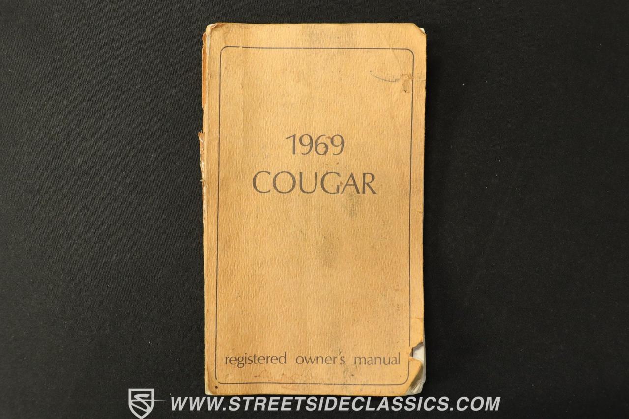 1969 Mercury Cougar XR7