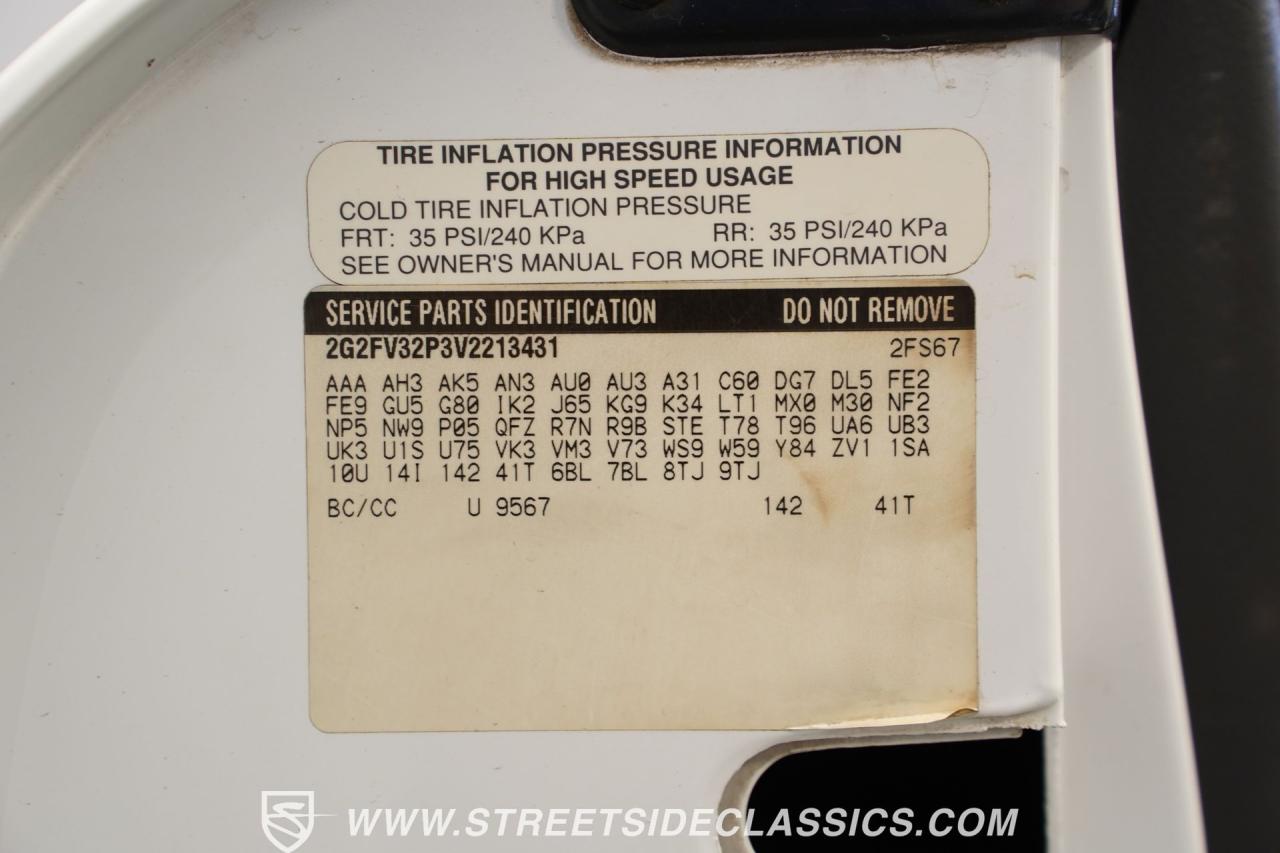 1997 Pontiac Firebird Trans Am Convertible