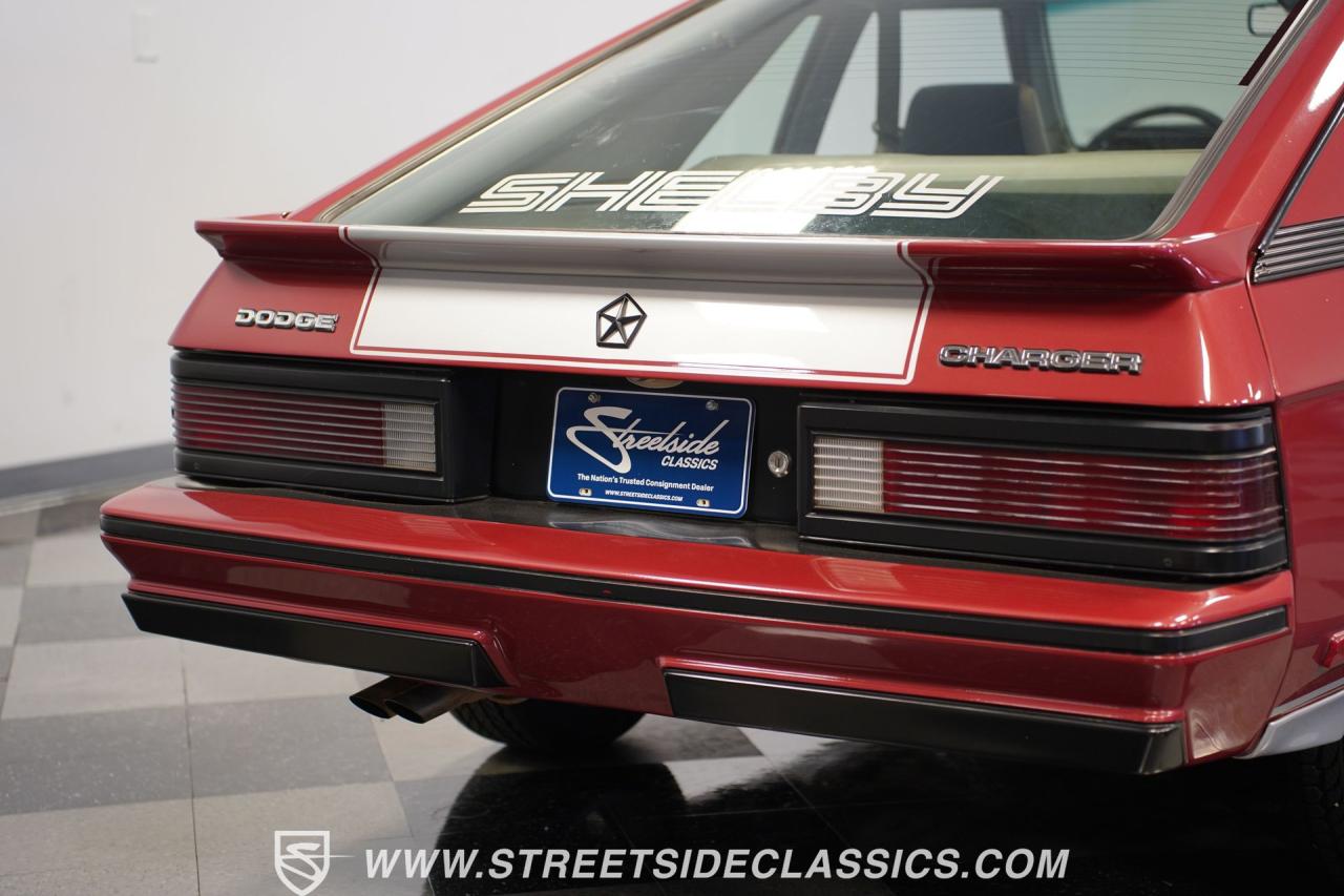 1985 Dodge Charger Shelby Turbo