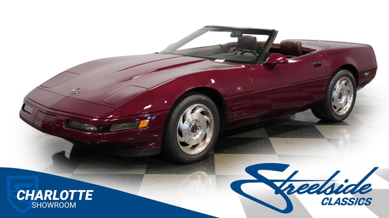 1993 Chevrolet Corvette 40th Anniversary Convertible