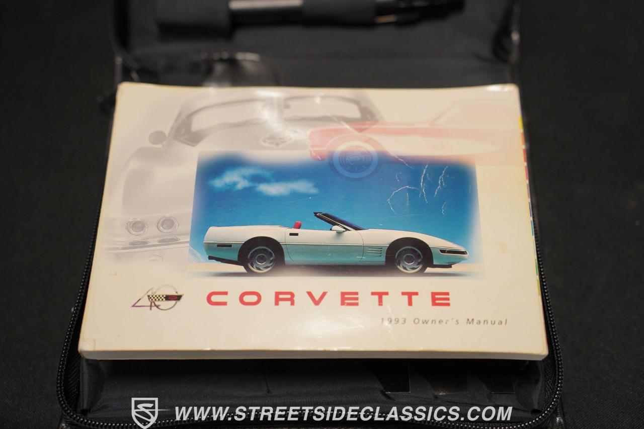 1993 Chevrolet Corvette 40th Anniversary Convertible