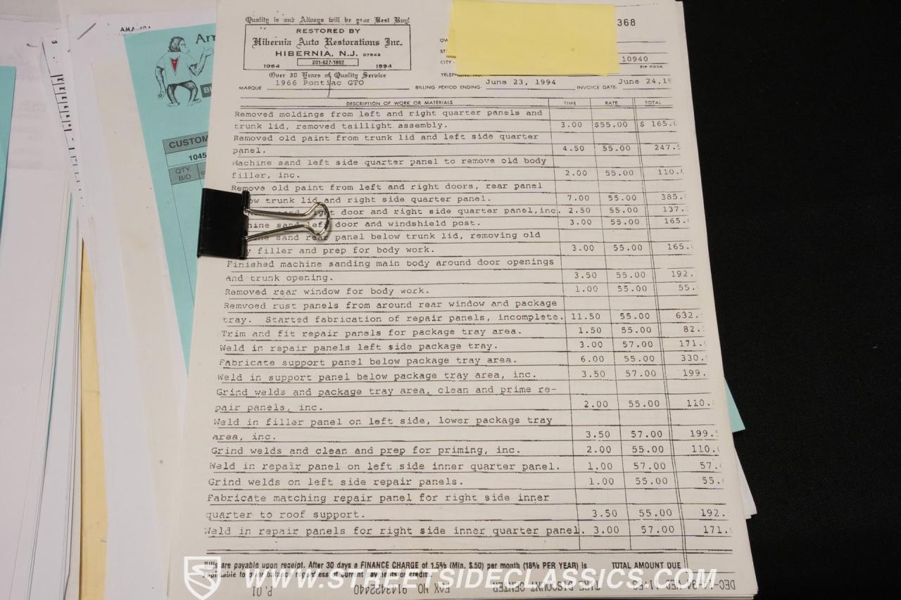 1966 Pontiac GTO Tri Power