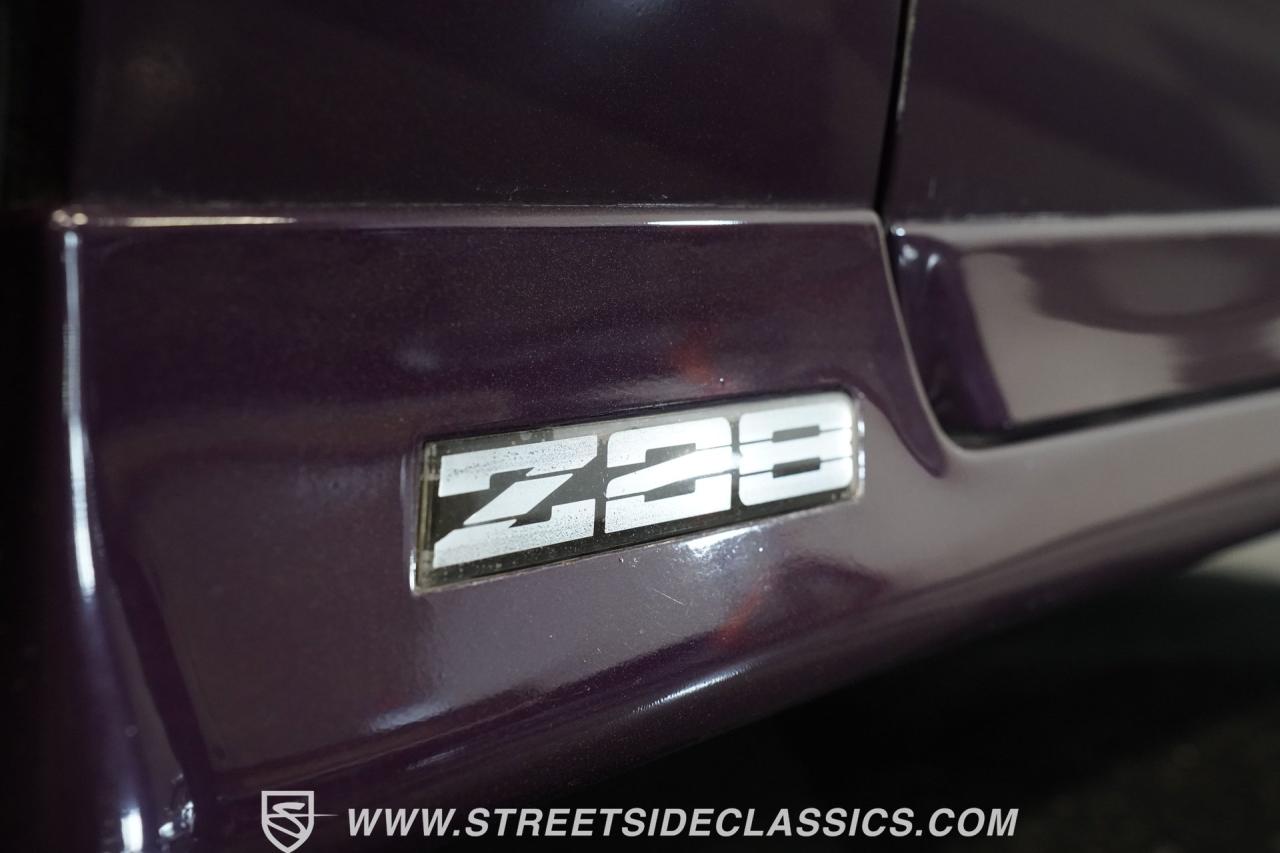 1992 Chevrolet Camaro Z28 25th Anniversary