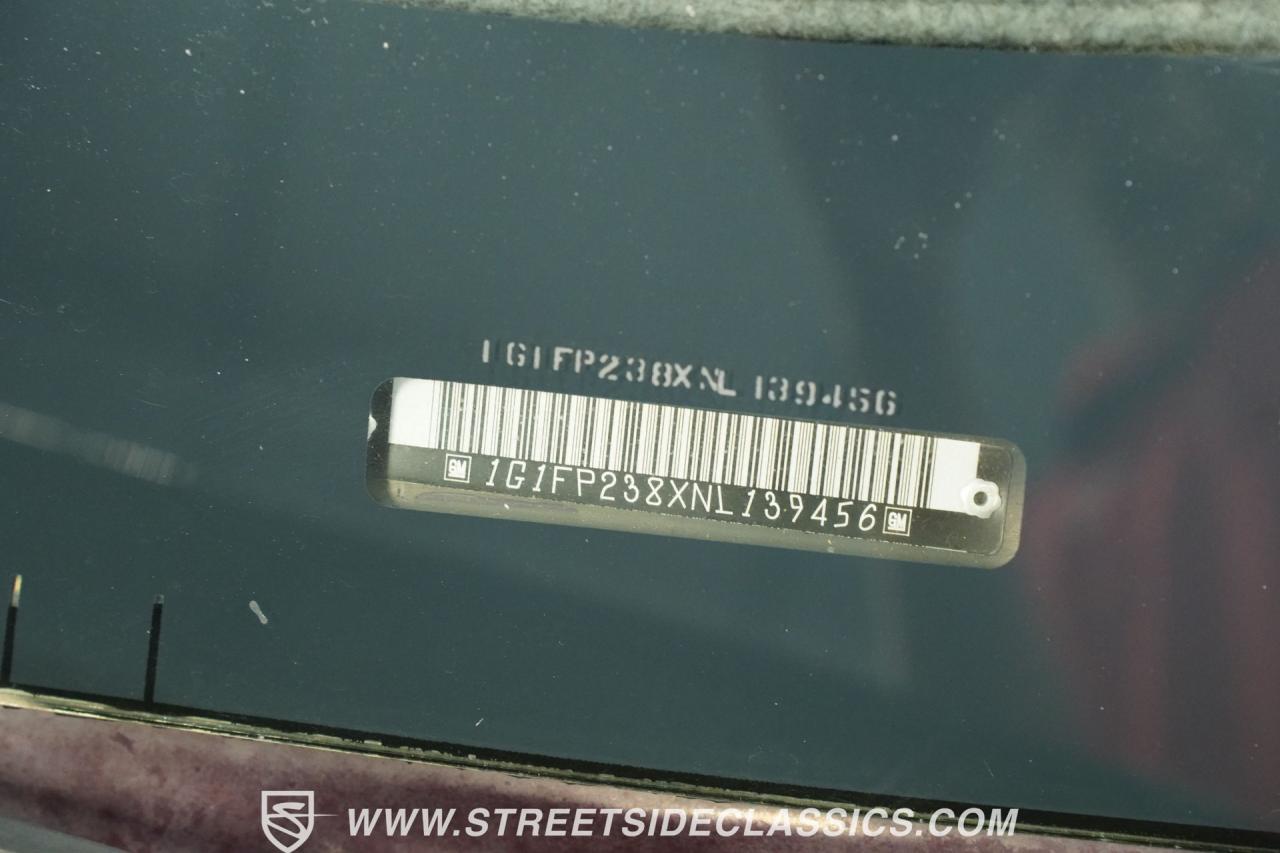 1992 Chevrolet Camaro Z28 25th Anniversary