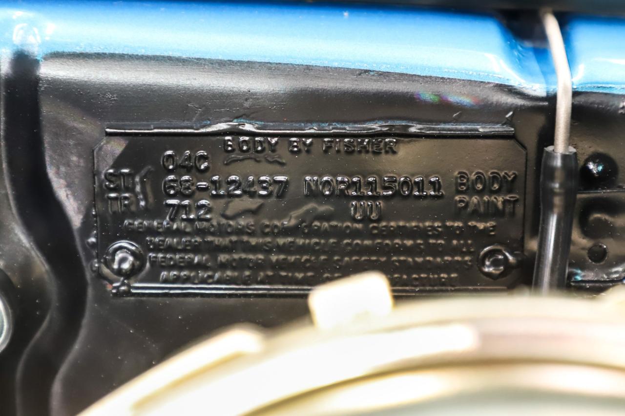 1968 Chevrolet Camaro SS 396 L-78