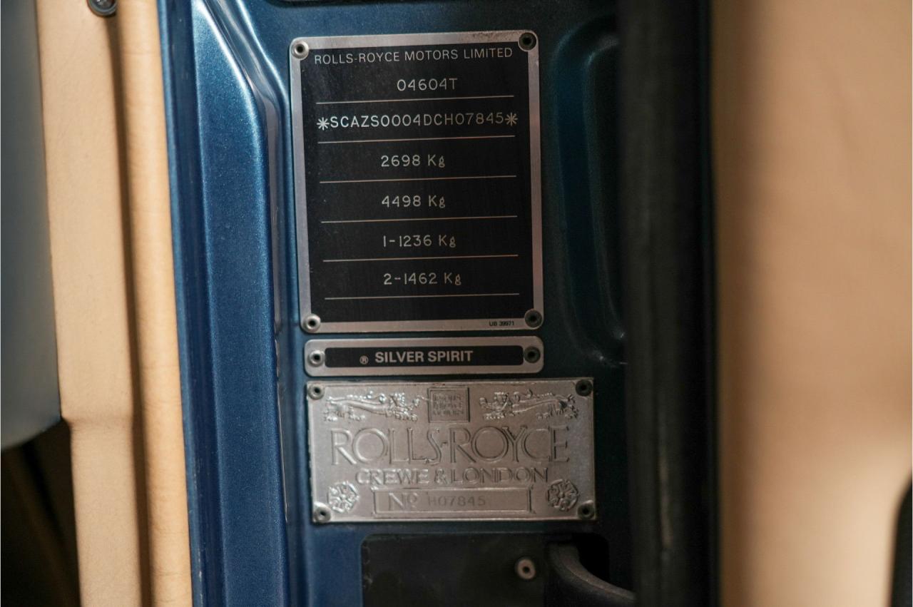 1983 Rolls - Royce Silver Spirit 