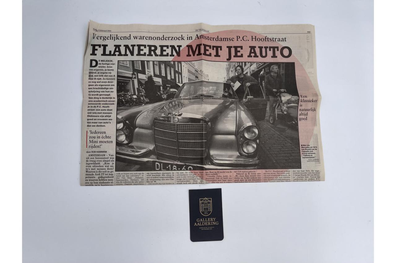 1970 Mercedes - Benz Mercedes Benz 280 SE Automatic &ldquo;Floor shifter&rdquo; Trade-in car