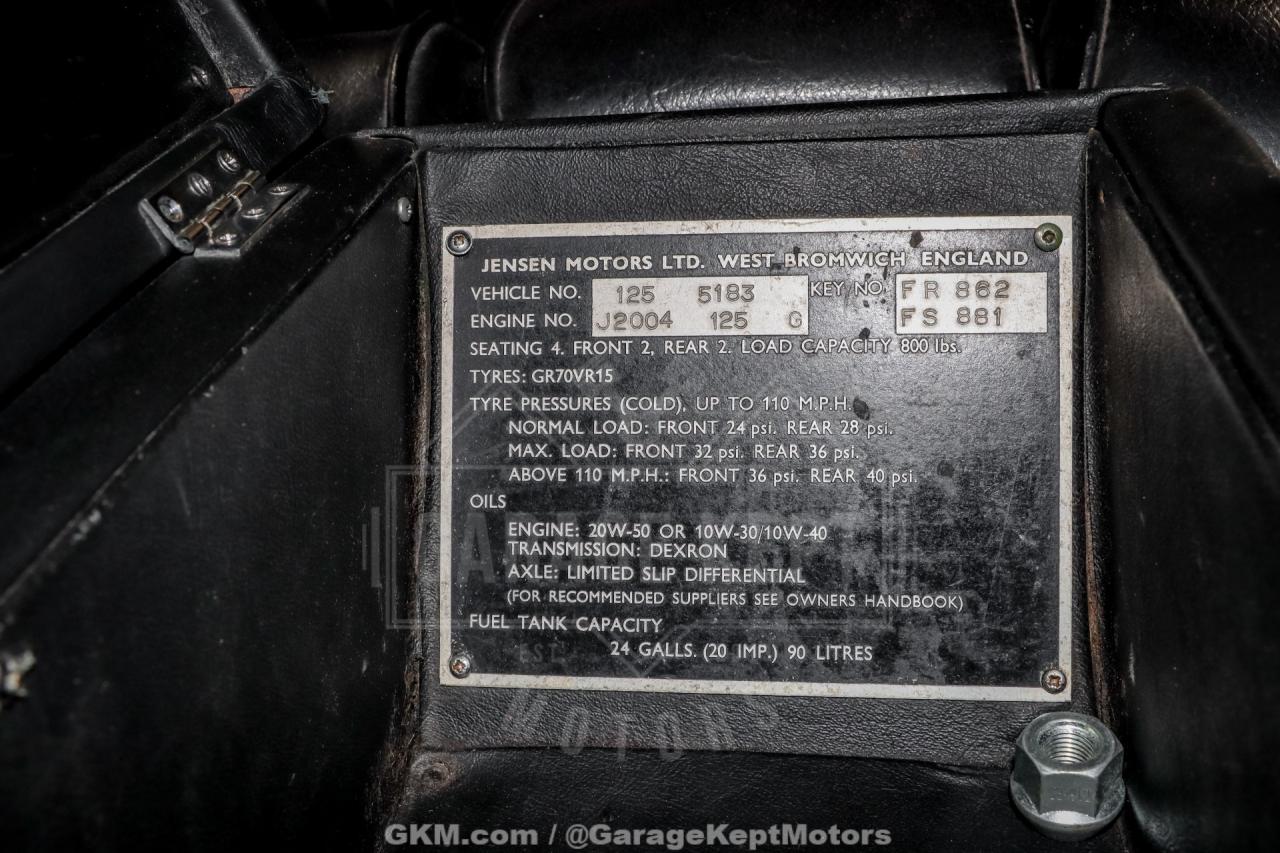 1971 Jensen Interceptor