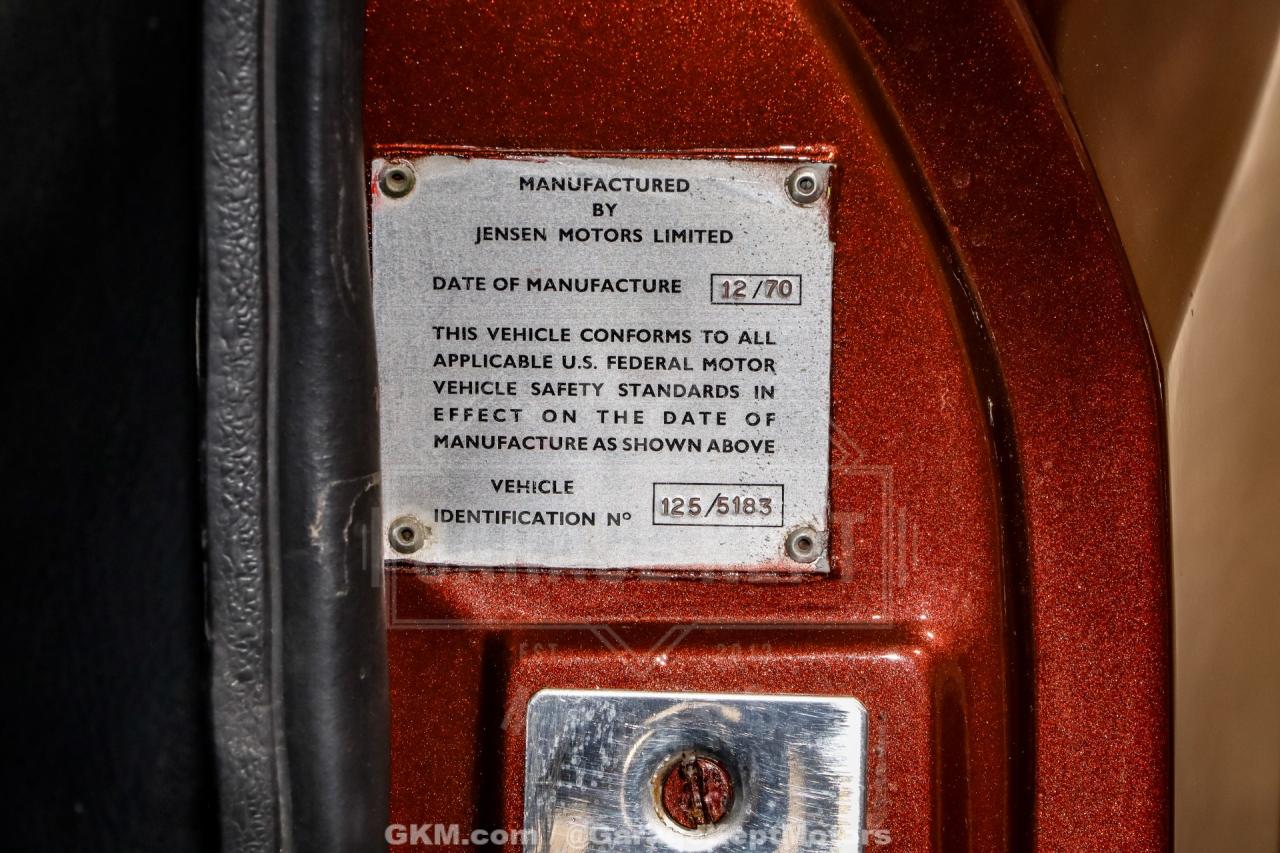 1971 Jensen Interceptor