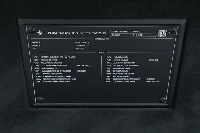 2022 Ferrari 812 GTS 2022 Ferrari 812 GTS