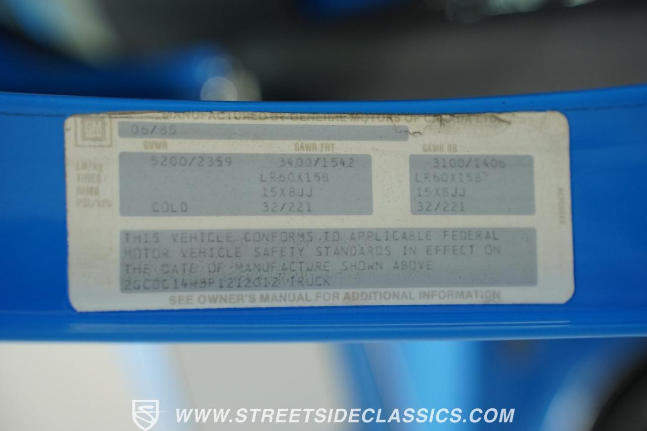 1985 Chevrolet C10 Silverado