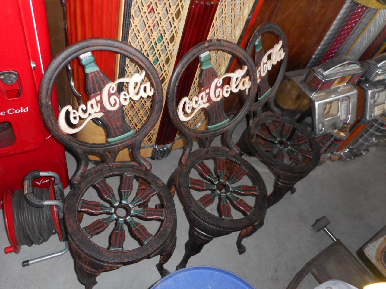 1950 Coca Cola Seats