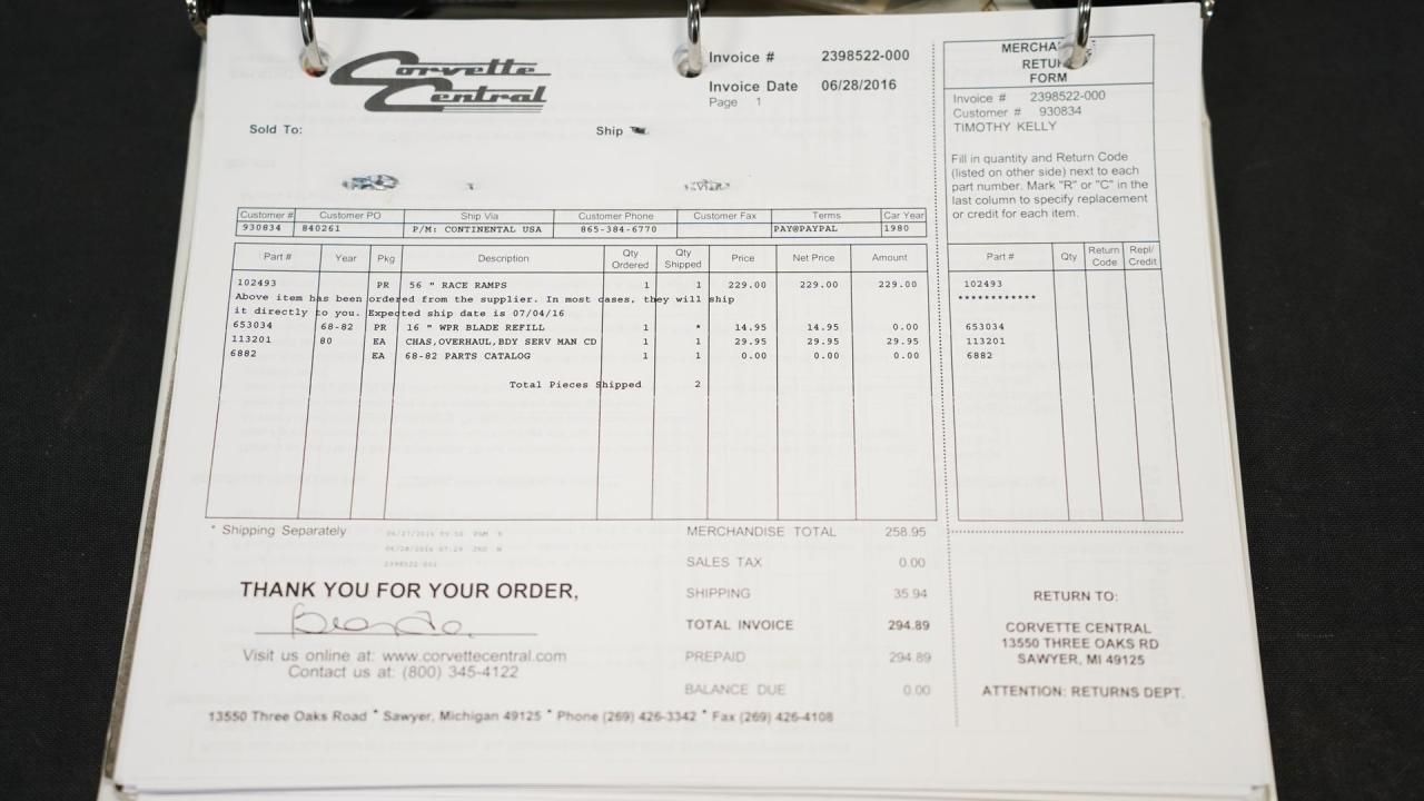 1980 Chevrolet Corvette L82