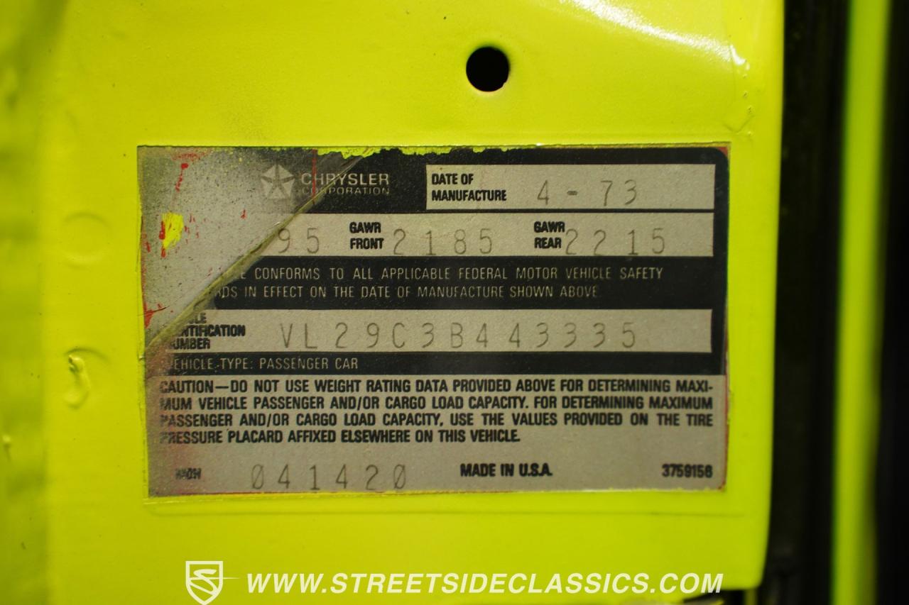 1973 Plymouth Duster 340 Tribute