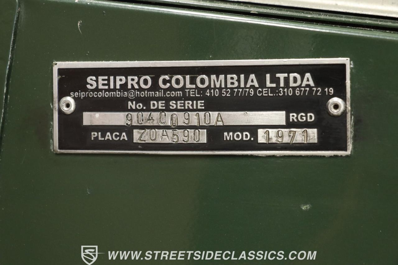 1971 Land Rover SERIES IIA