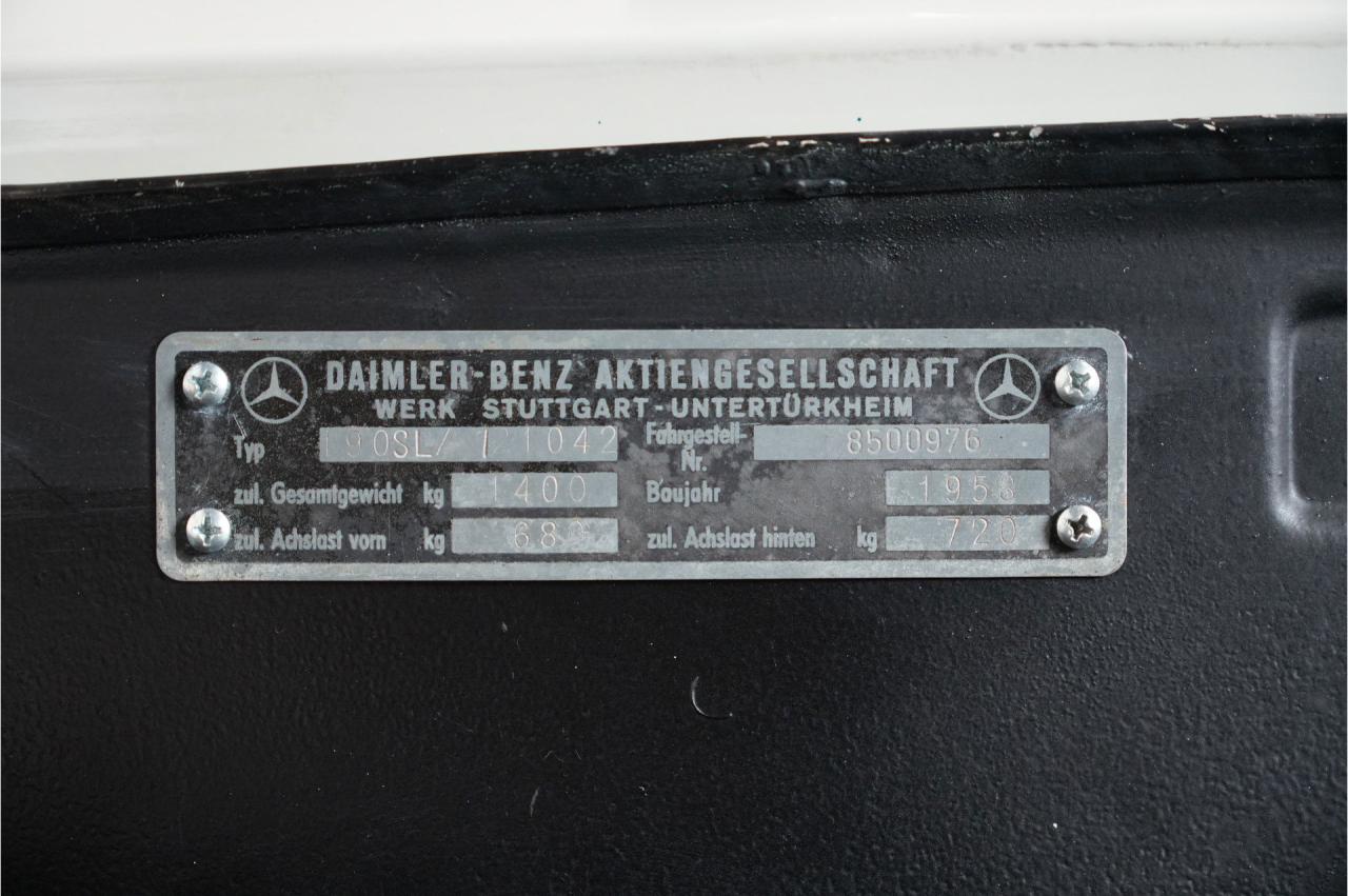 1958 Mercedes - Benz 190