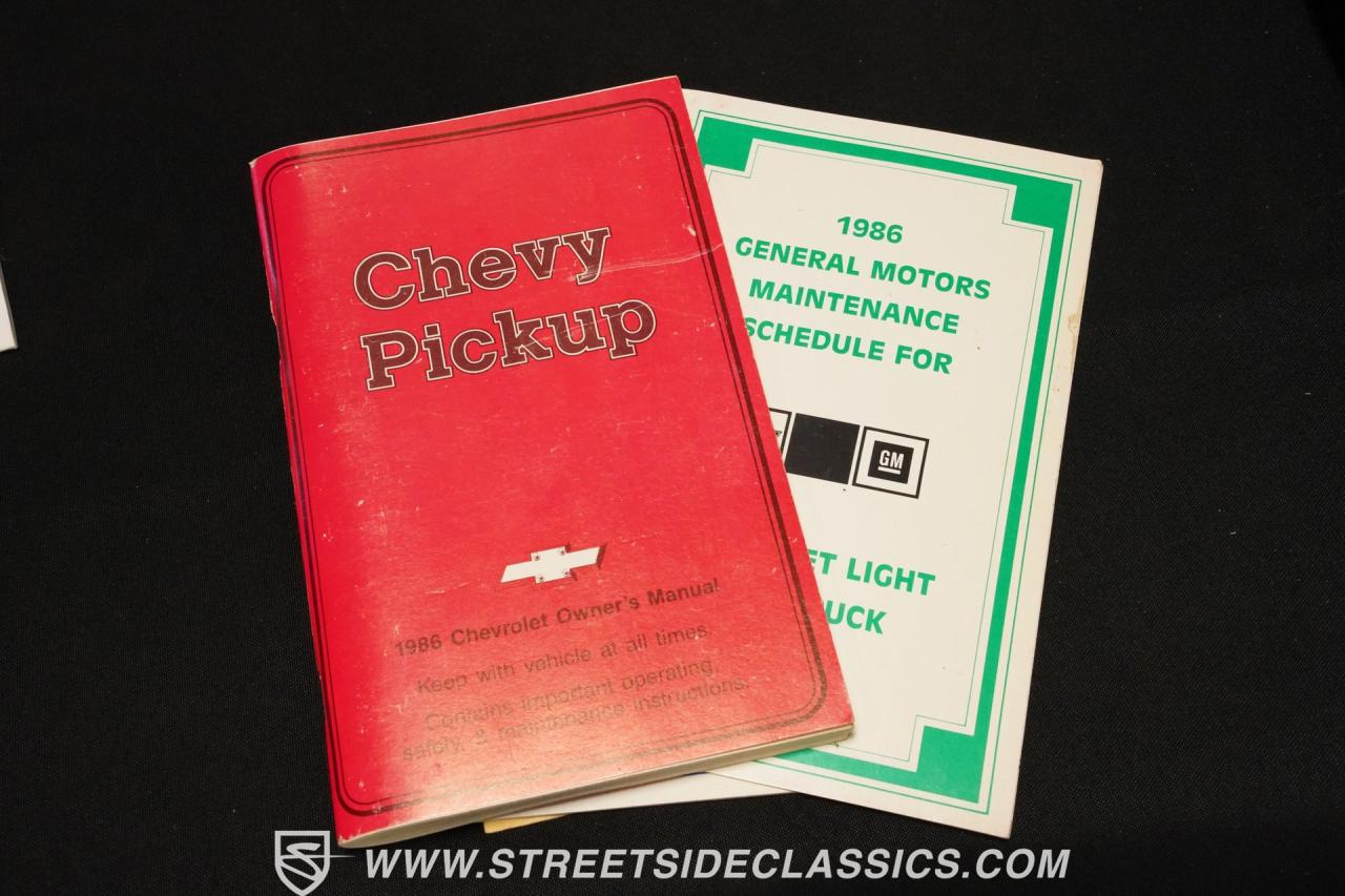 1986 Chevrolet C10 Silverado