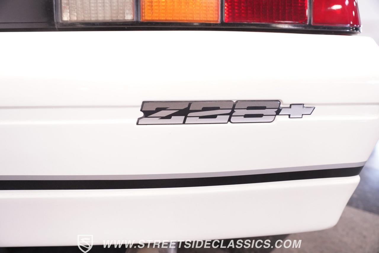 1986 Chevrolet Camaro IROC-Z