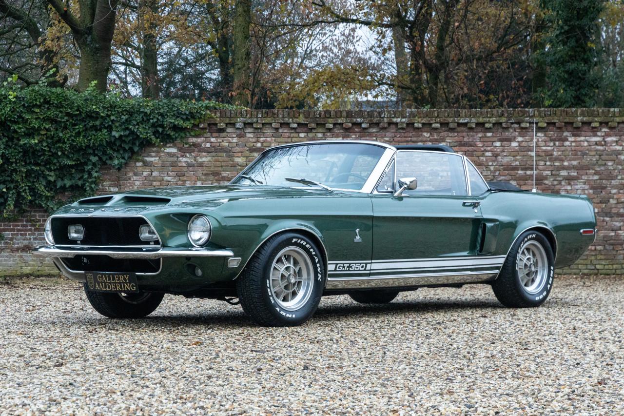 1968 Ford Mustang Shelby GT350 Convertible &ldquo;Factory Shelby Paxton Supercharger&rdquo;