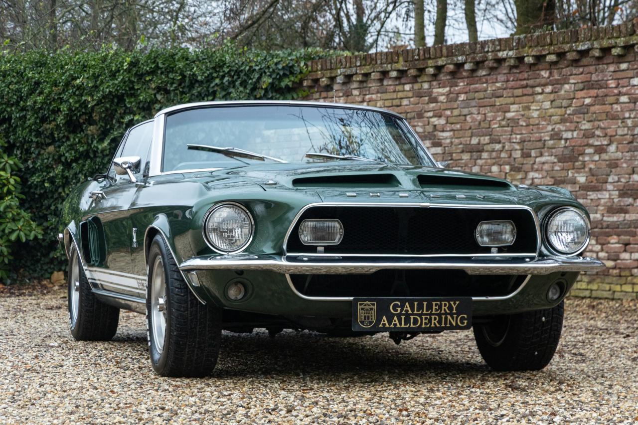 1968 Ford Mustang Shelby GT350 Convertible &ldquo;Factory Shelby Paxton Supercharger&rdquo;