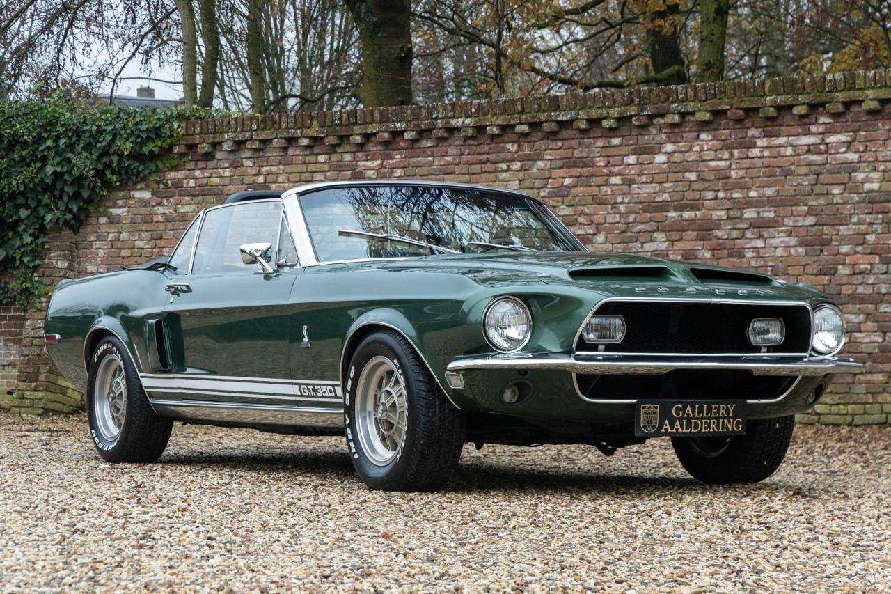 1968 Ford Mustang Shelby GT350 Convertible &ldquo;Factory Shelby Paxton Supercharger&rdquo;