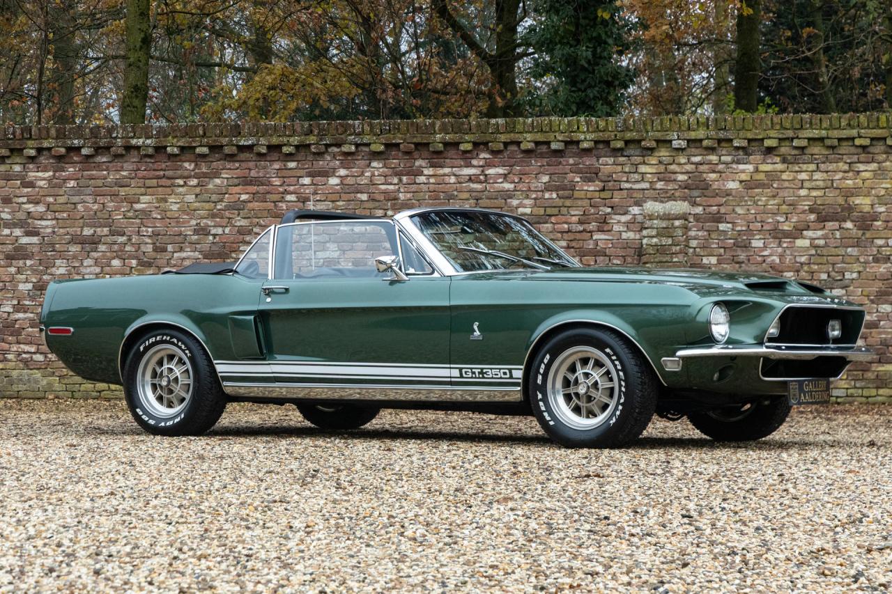 1968 Ford Mustang Shelby GT350 Convertible &ldquo;Factory Shelby Paxton Supercharger&rdquo;