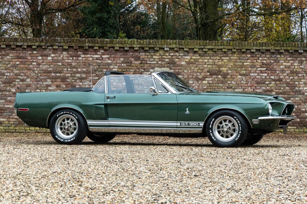 1968 Ford Mustang Shelby GT350 Convertible &ldquo;Factory Shelby Paxton Supercharger&rdquo;