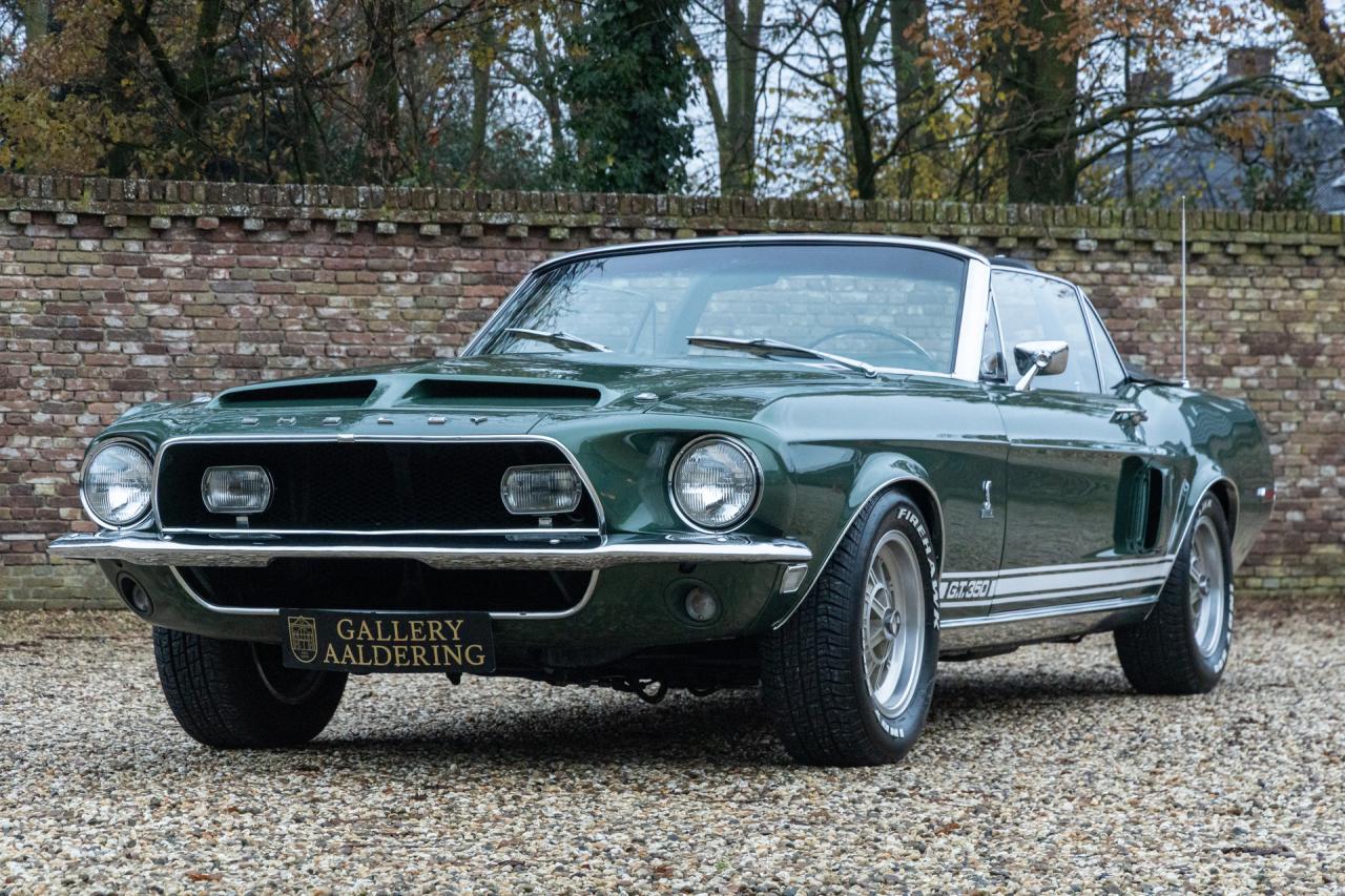 1968 Ford Mustang Shelby GT350 Convertible &ldquo;Factory Shelby Paxton Supercharger&rdquo;