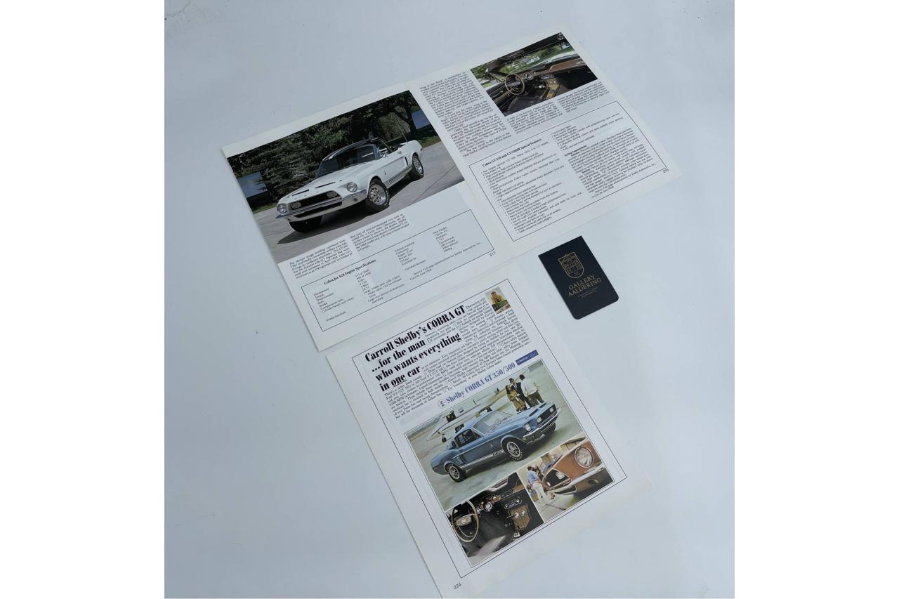 1968 Ford Mustang Shelby GT350 Convertible &ldquo;Factory Shelby Paxton Supercharger&rdquo;